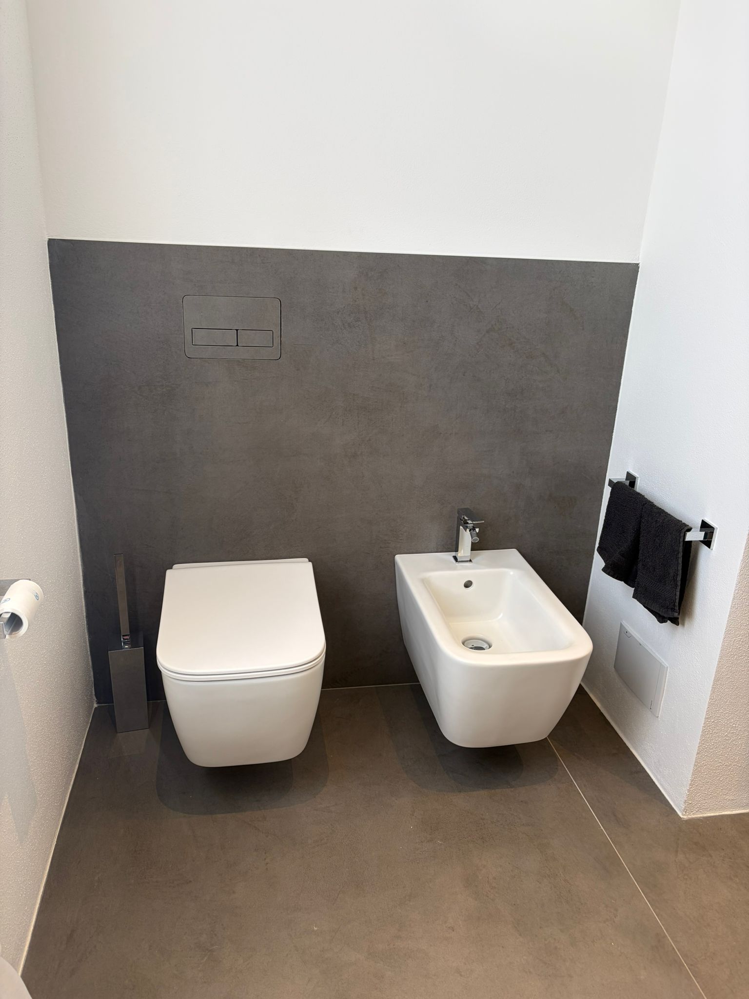 Dettaglio bagno completato